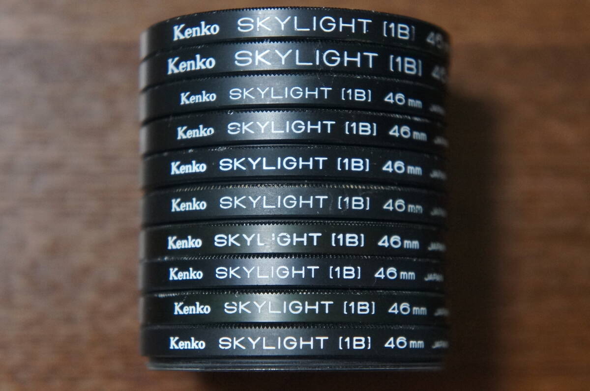 ◆説明必読◆【180円/枚】[46mm] Kenko SKYLIGHT [1B] 保護フィルター 外観悪め
