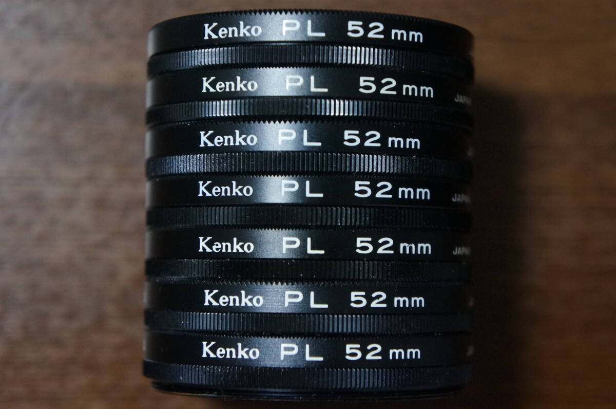 ◆説明必読◆【380円/枚】[52mm] Kenko PL 偏光フィルター