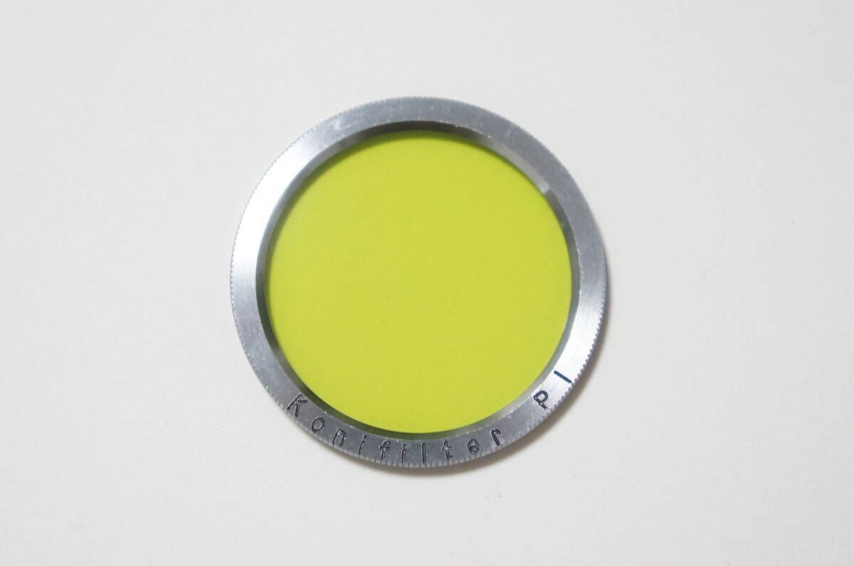 ★良品★[30.5mm] Konica KONIFILTER P1 PEARL F3.5用カラーフィルター [F3786]