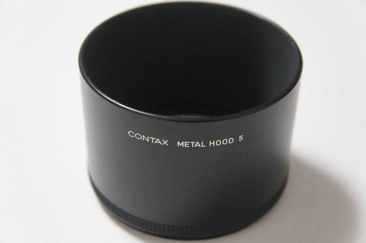 ★良品★CONTAX METAL HOOD 5 純正メタルフード [F2343]