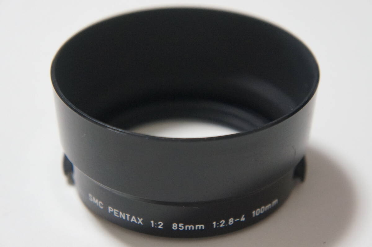 [49mm スナップ式] SMC PENTAX 85mm F2 / 100mm F2.8-4用純正プラフード [F2347]