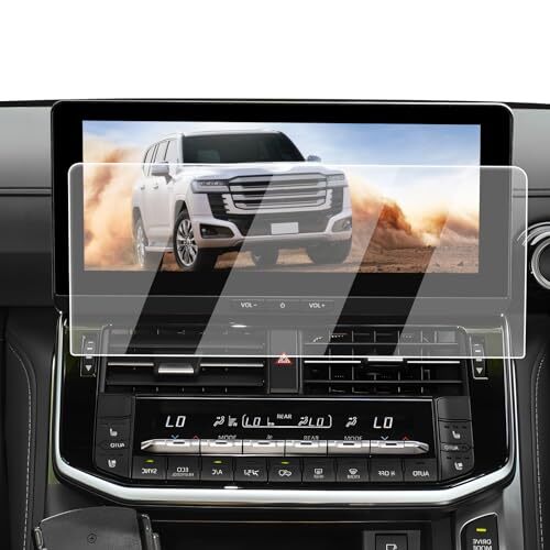 ECOZEN 2025.3～ 新型 トヨタ ランクル300 カーナビ フィルム 強化ガラス 12.3インチ ランドクルー(002)
