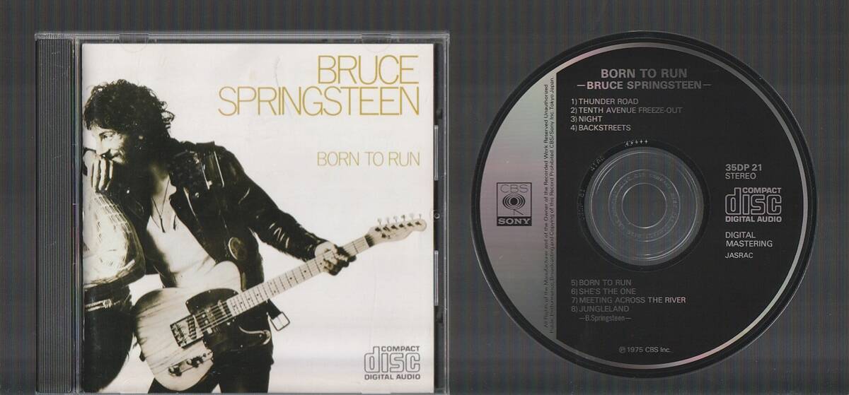 即決 送料込み BRUCE SPRINGSTEEN ブルース・スプリングスティーン BORN TO RUN 明日なき暴走 35DP-21 CSR刻印 国内初期3500円盤CD 旧規格