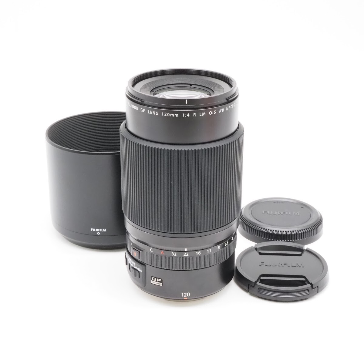 ★美品★ FUJIFILM GF120mm F4 R LM OIS WR Macro 富士フイルム 単焦点レンズ #008482 #86006