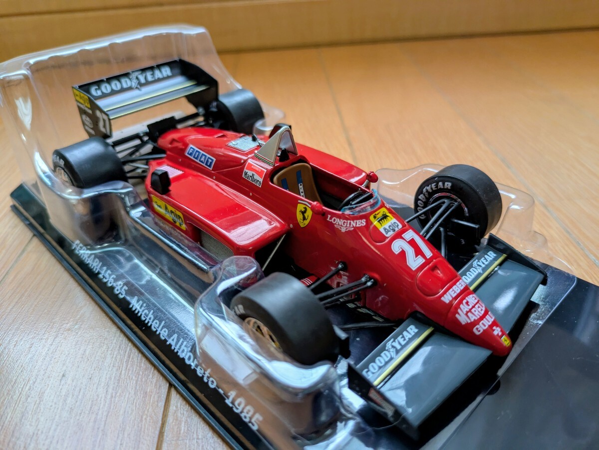 ディアゴスティーニ　1/24 【マルボロ仕様】　フェラーリ 156 - 85　ミケーレ・アルボレート　ビッグスケールF1コレクション
