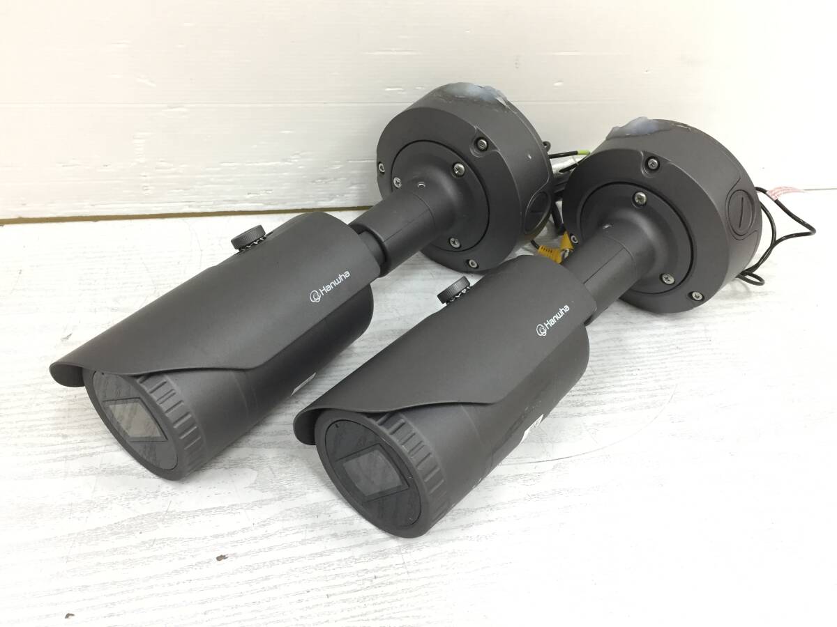 〇【2台セット】Hanwha HCO-6080R 防犯カメラ 動作品