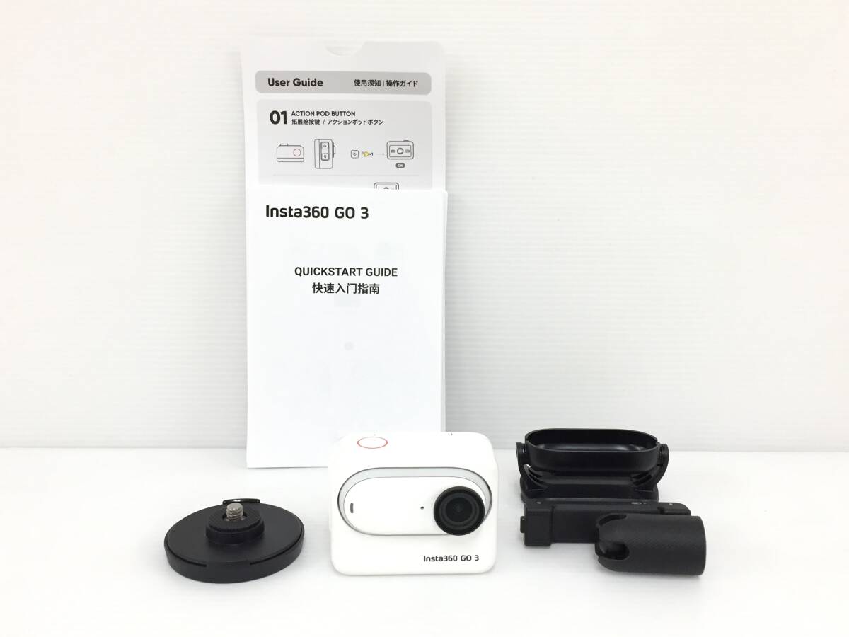 〇【良品】Insta360 GO 3 32GB アクションカメラ ホワイト 動作品