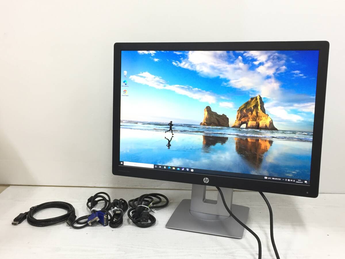 〇HP EliteDisplay E242 24インチ 液晶モニター 1920x1200 DisplayPort/HDMI/D-Sub 動作品