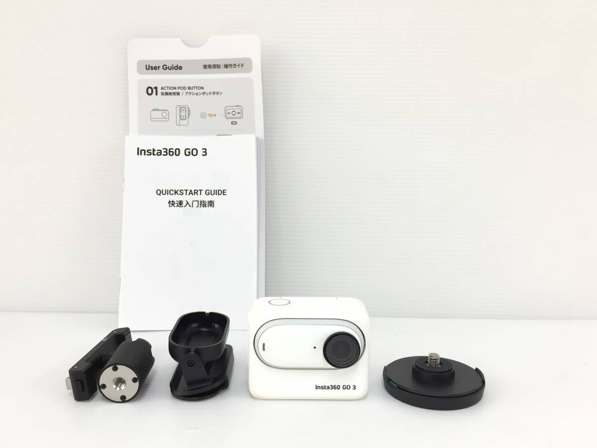 □【良品】Insta360 GO 3 32GB アクションカメラ ホワイト 動作品