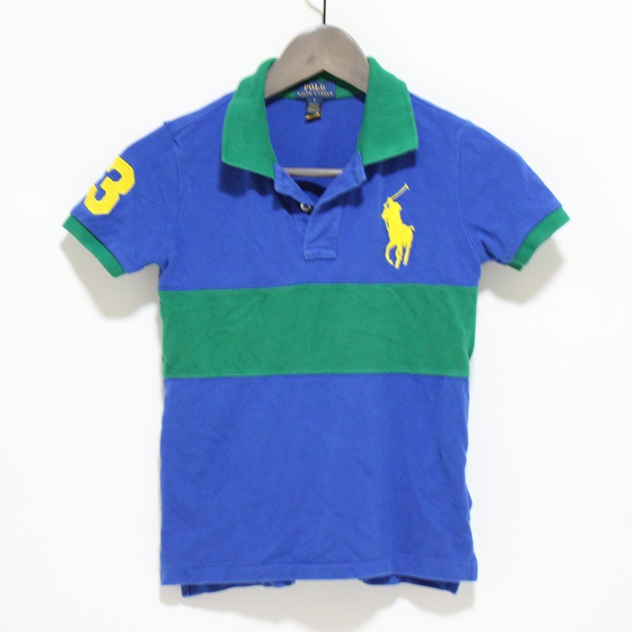 POLO ラルフローレン キッズ ビッグホースロゴ 半袖ポロシャツ 7