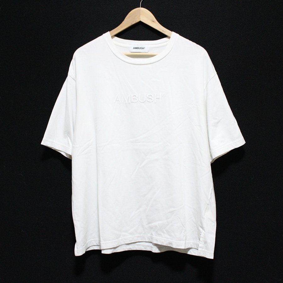 AMBUSH アンブッシュ ロゴ刺繍 半袖Tシャツ 3