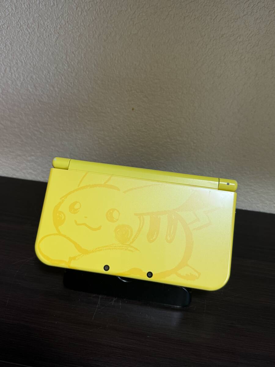 new3DSLL 本体 ピカチュウ ポケモンバンク