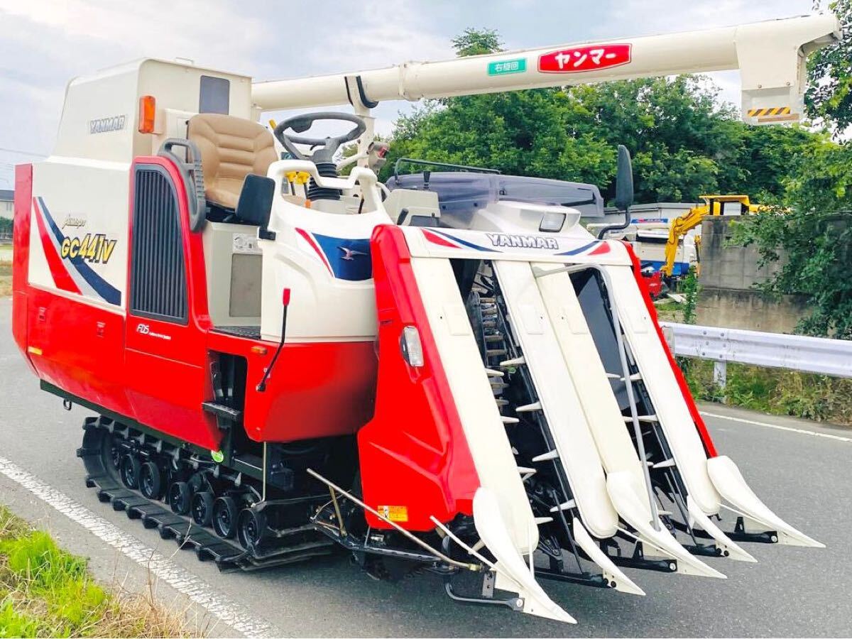 ★ ★ヤンマーコンバイン★ GC 441V★馬力 41★ 使用時間:334 H ★4条刈★ オーガ ★UFO ★埼玉県★引取可 