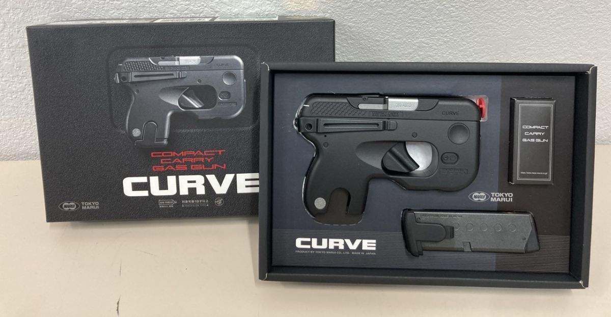 ・東京マルイ CURVE 固定スライドガスガン ハンドガン エアガン MARUI
