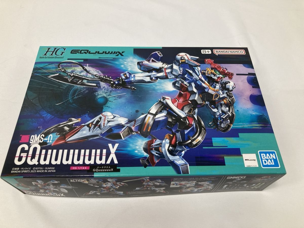 ・【美品】 BANDAI バンダイ HG 1/144 ジークアクス GQuuuuuuX ガンプラ