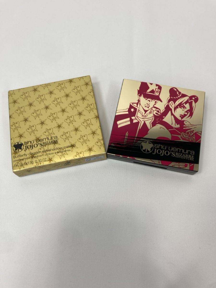 【USED】SHU UEMURA アイシャドーパレット バタフライダガー　ジョジョの奇妙な冒険