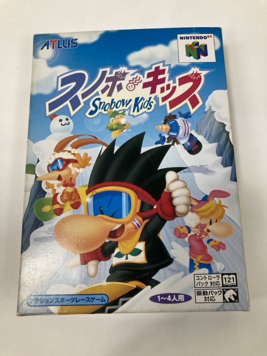・ATLUS スノボキッズ N64ソフト スノーボードレースゲーム