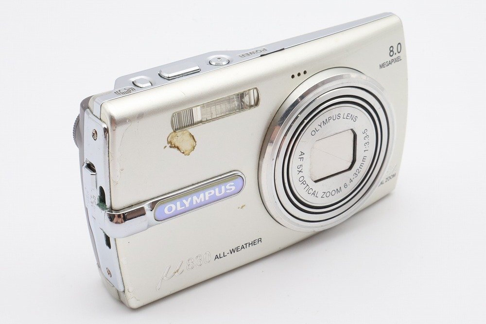 ◆ジャンク◆OLYMPUS μ 830 オリンパス コンパクト デジタル カメラ