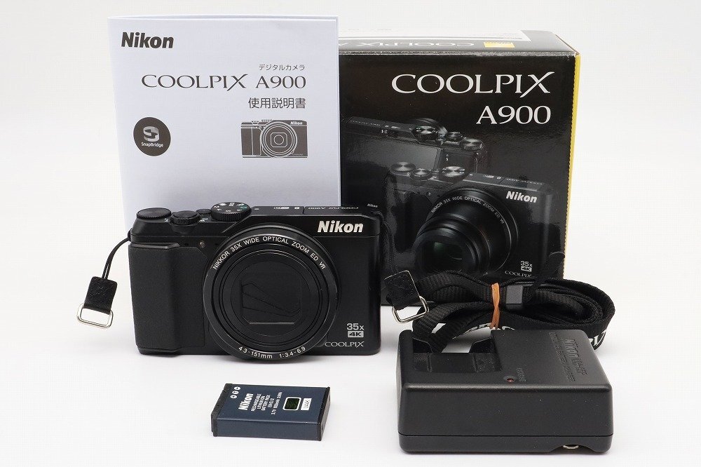 Nikon ニコン COOLPIX A900　ブラック　難あり