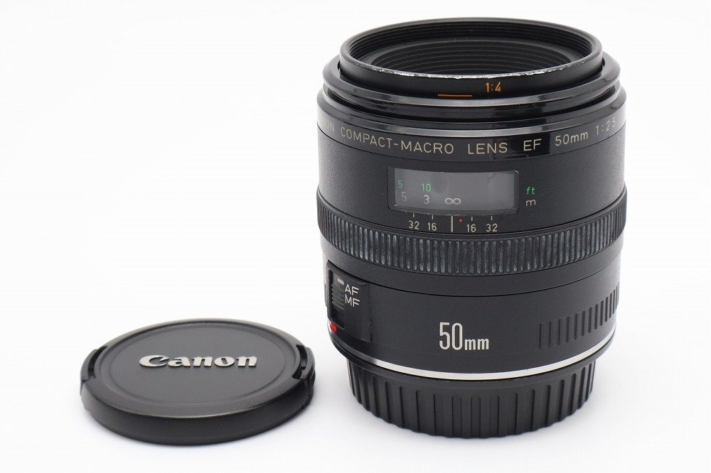 1円スタート　☆並品☆　キヤノン Canon EF 50mm F2.5 COMPACT MACRO コンパクト マクロ