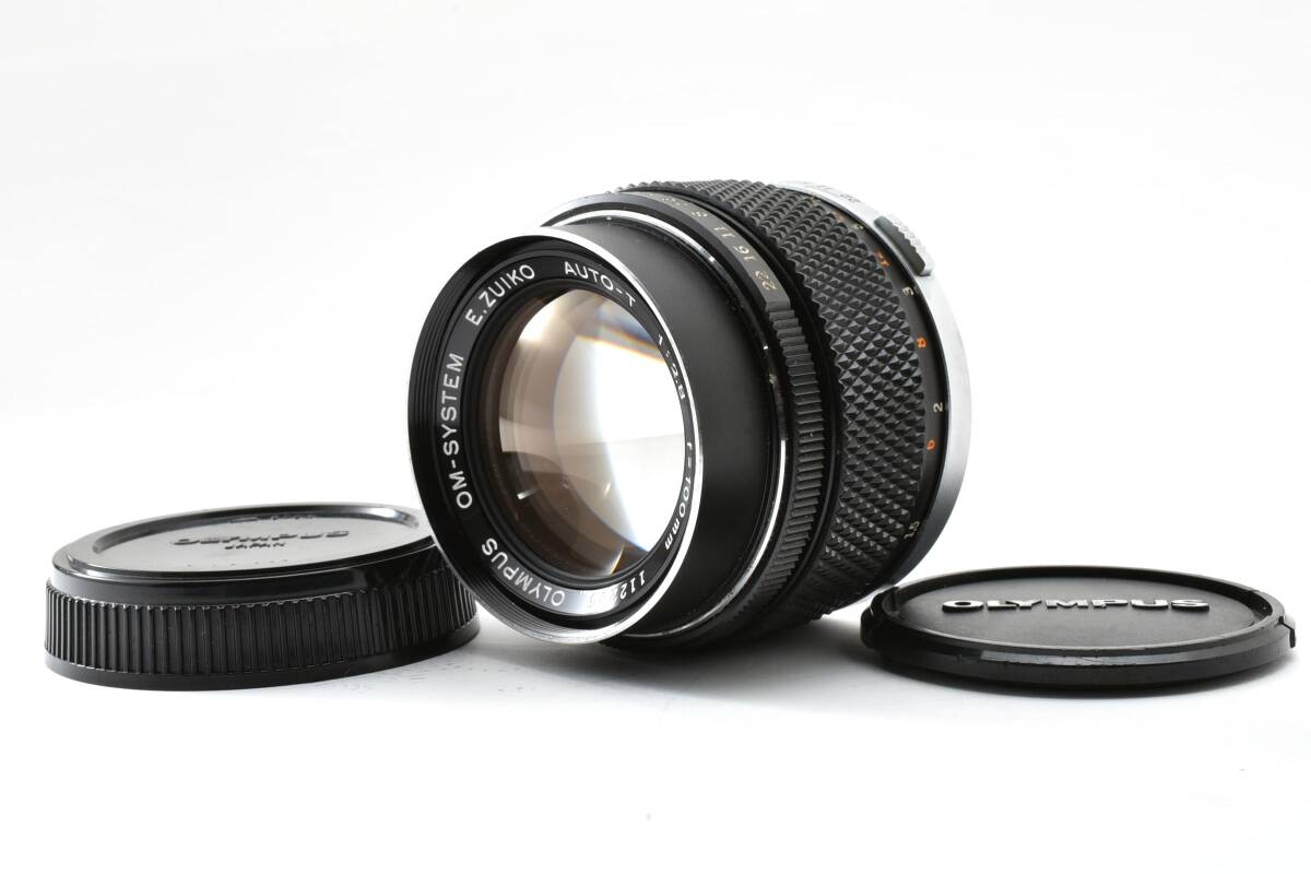【極上美品】オリンパス OLYMPUS OM-SYSTEM E.Zuiko Auto-T 100mm F2.8 美しいボケ味 動作品 単焦点望遠レンズ★＃K2394f