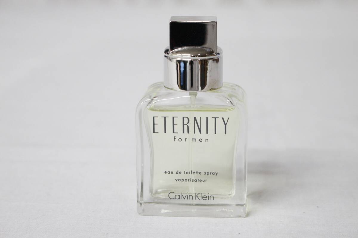 (1930) CALVIN KLEIN カルバン クライン エタニティ フォーメン オードトワレ ETERNITY FOR MEN eau de toilette EDT 30ml 中古現状品