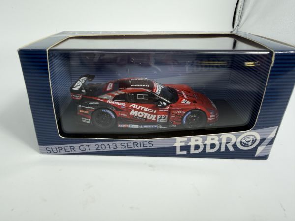 MOTUL AUTECH GT-R #23 Super GT500 2013 EBBRO 1/43