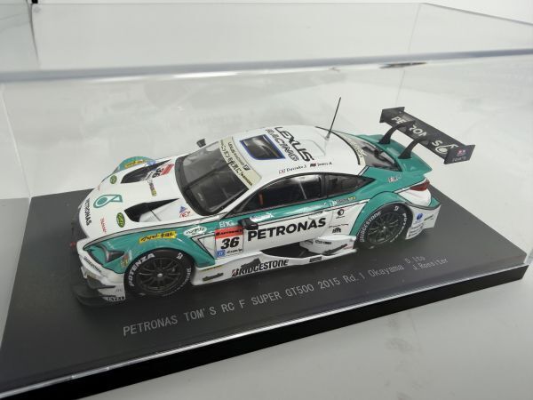 PETRONAS TOM'S RC F #36 Super GT500 2015 Rd.1 Okayama EBBRO 1/43