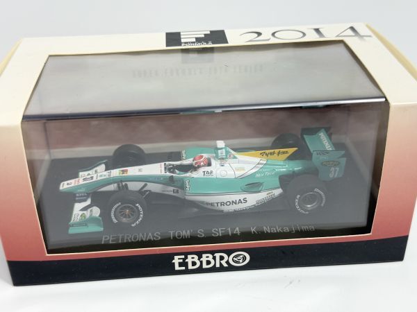 PETRONAS TEAM TOM'S #37 Formula NIPPON 2014 EBBRO 1/43