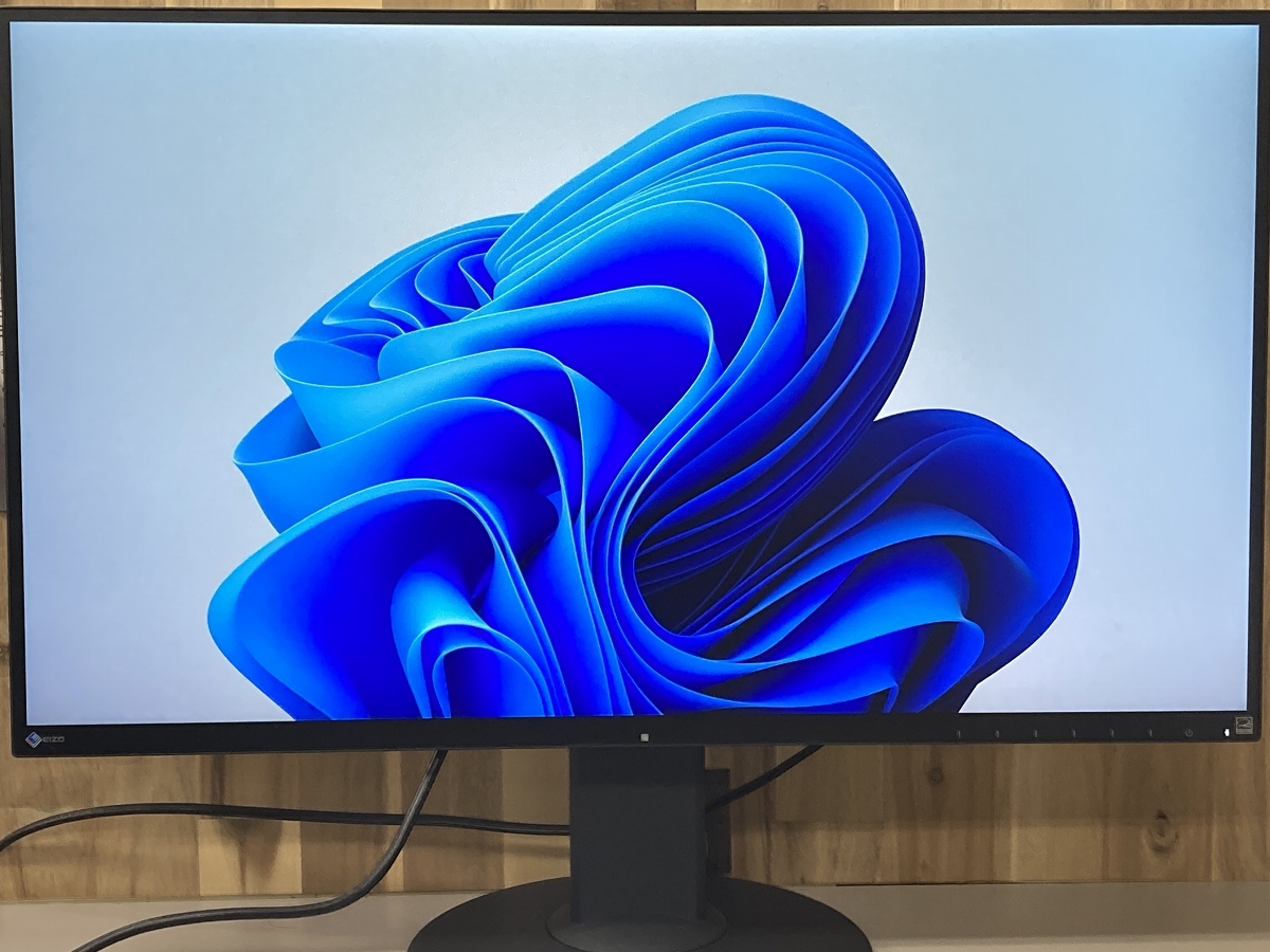 [特価品] EIZO FlexScan EV2750 27インチ液晶モニター ※液晶に小さなキズあり ※11,078h WQHD AB-③