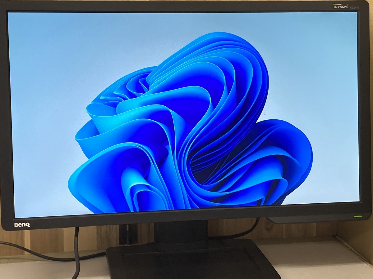1円～ BenQ XL2411Z FHD 144Hz 24インチ ゲーミングモニター ※液晶キズあり a-Q3