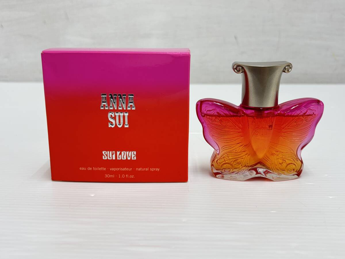 za76)ANNASUI アナスイ オードトワレ SUI LOVE スイラヴ 30ml 中古