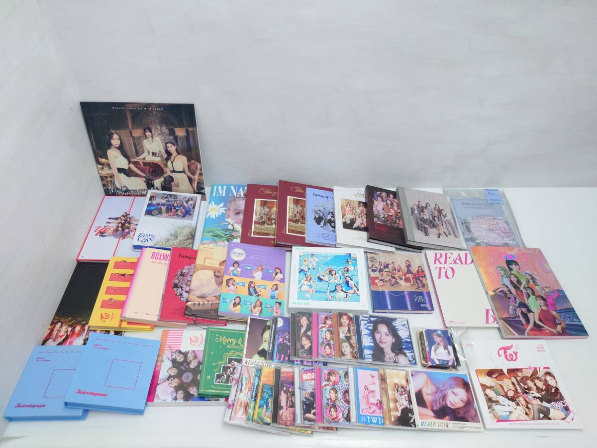 cd14)TWICE トゥワイス　CD/グッズセット　MISAMO /READY TO BE /TWICE DIVE MINA盤 CD他