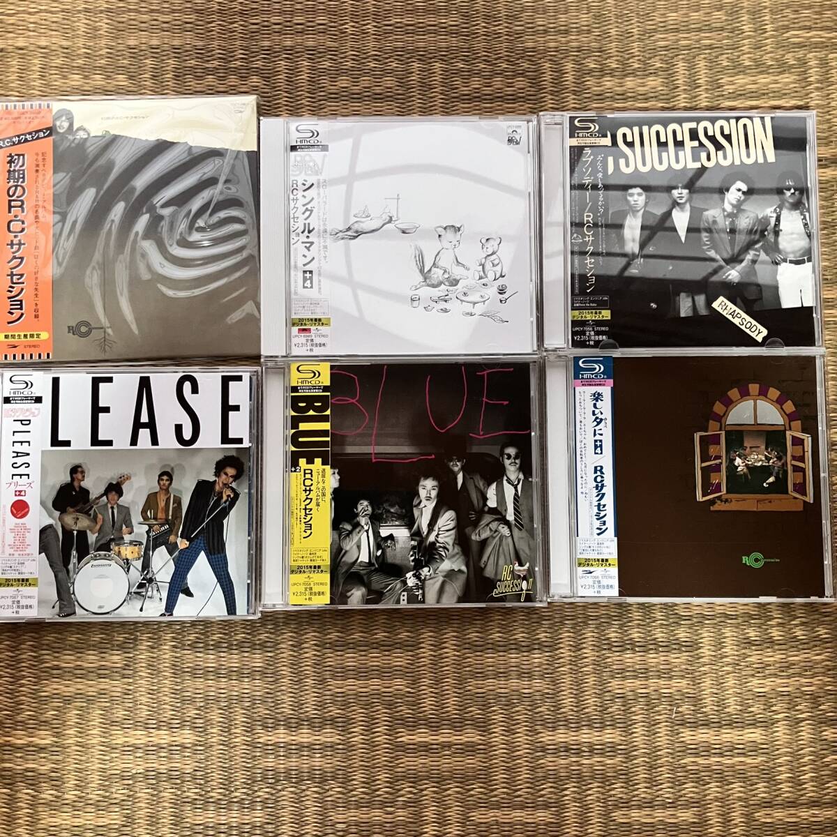 RCサクセション SHM-CD 6枚セット