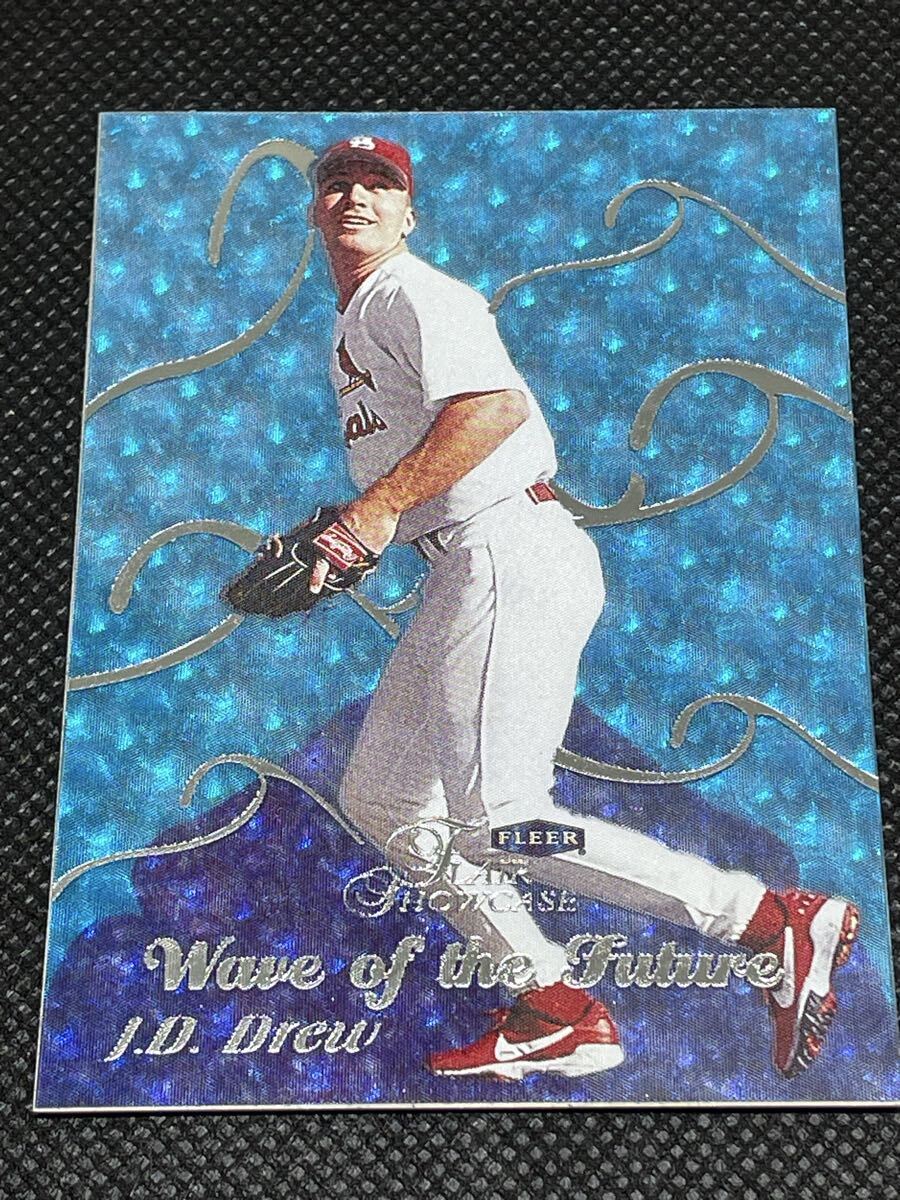 1999 Fleer Showcase Wave of the Future J.D.ドリュー J.D. Drew #1000