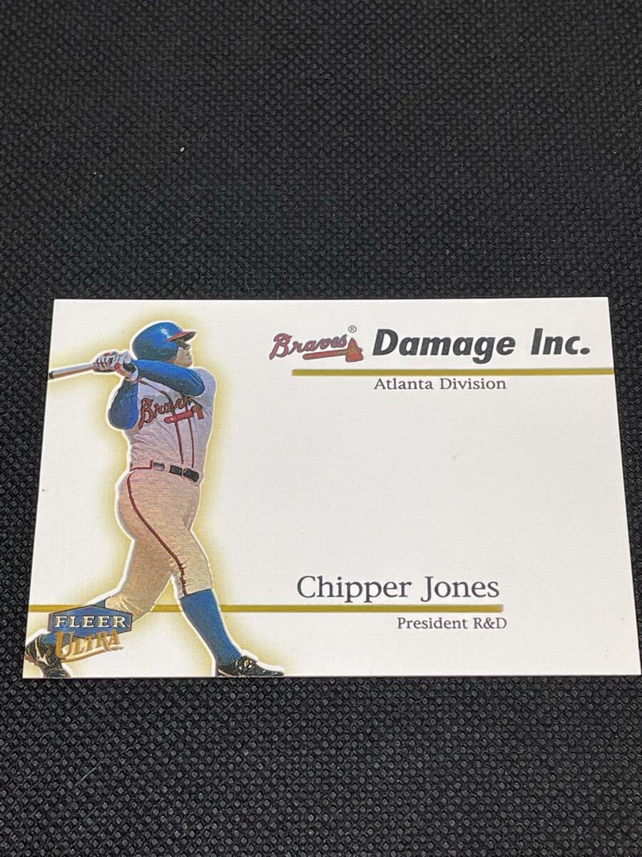 1999 Fleer Ultra Damage Inc. Chipper jones チッパー・ジョーンズ