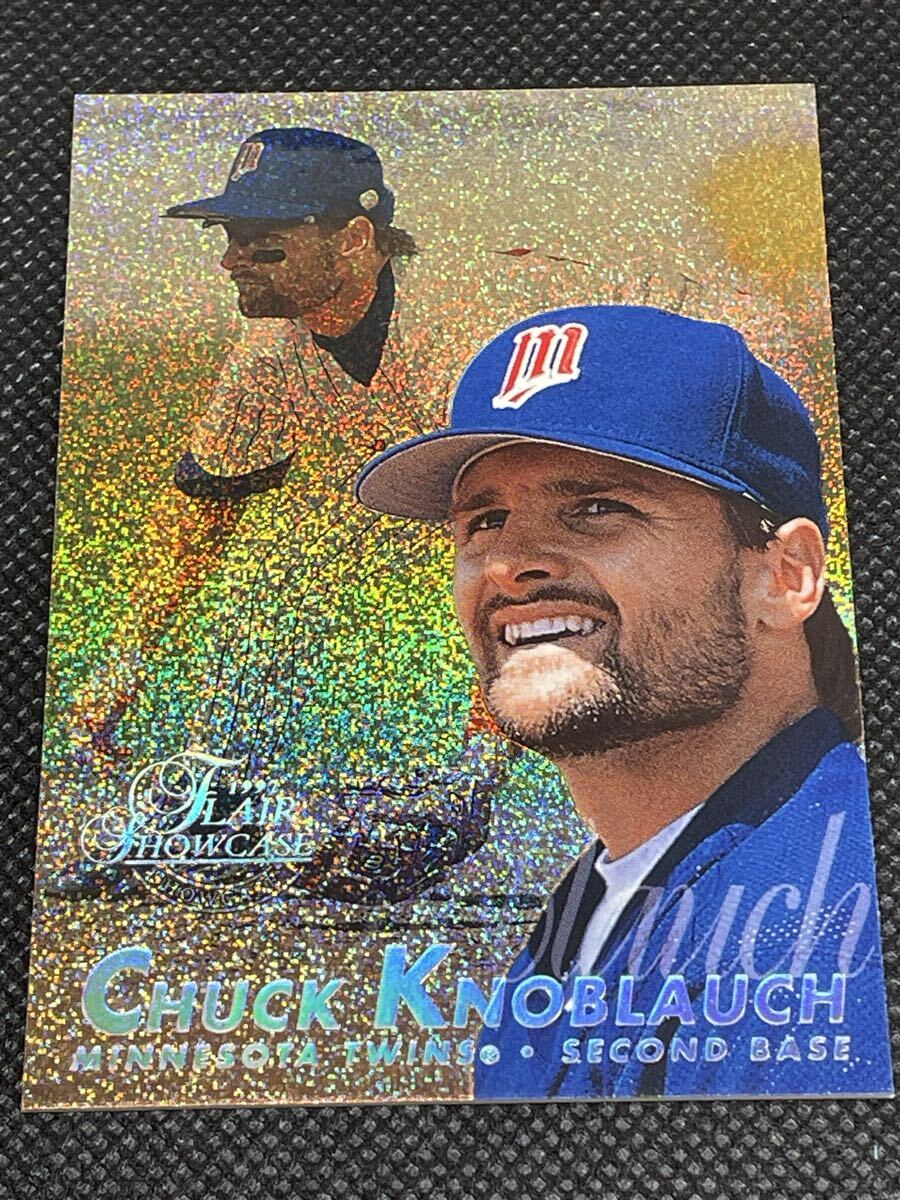 1997 Flair Showcase Row 0 チャック・ノブラウ Chuck Knoblauch
