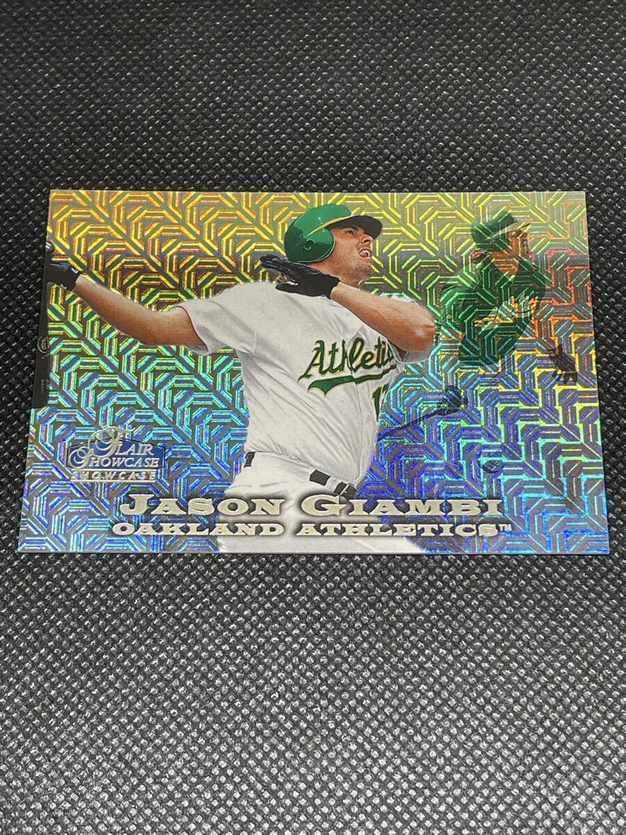 1998 Flair Showcase Row 0 ジェイソン・ジアンビ Jason Giambi #2000