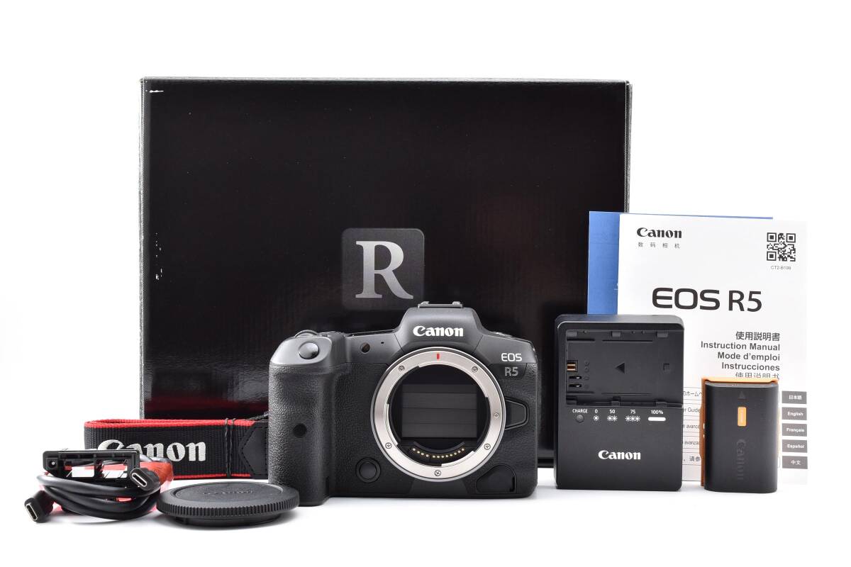 ■11000ショットのほぼ新品■ CANON キヤノン EOS R5 #F287