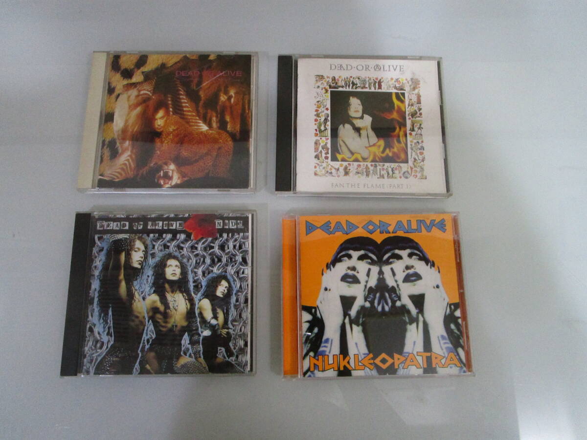 CD 4タイトル DEAD OR ALIVE デッド・オア・アライブ NUDE SOPHISTICATED BOOM BOOM FAN THE FLAME NUKLEOPATRA CLEOPATRA