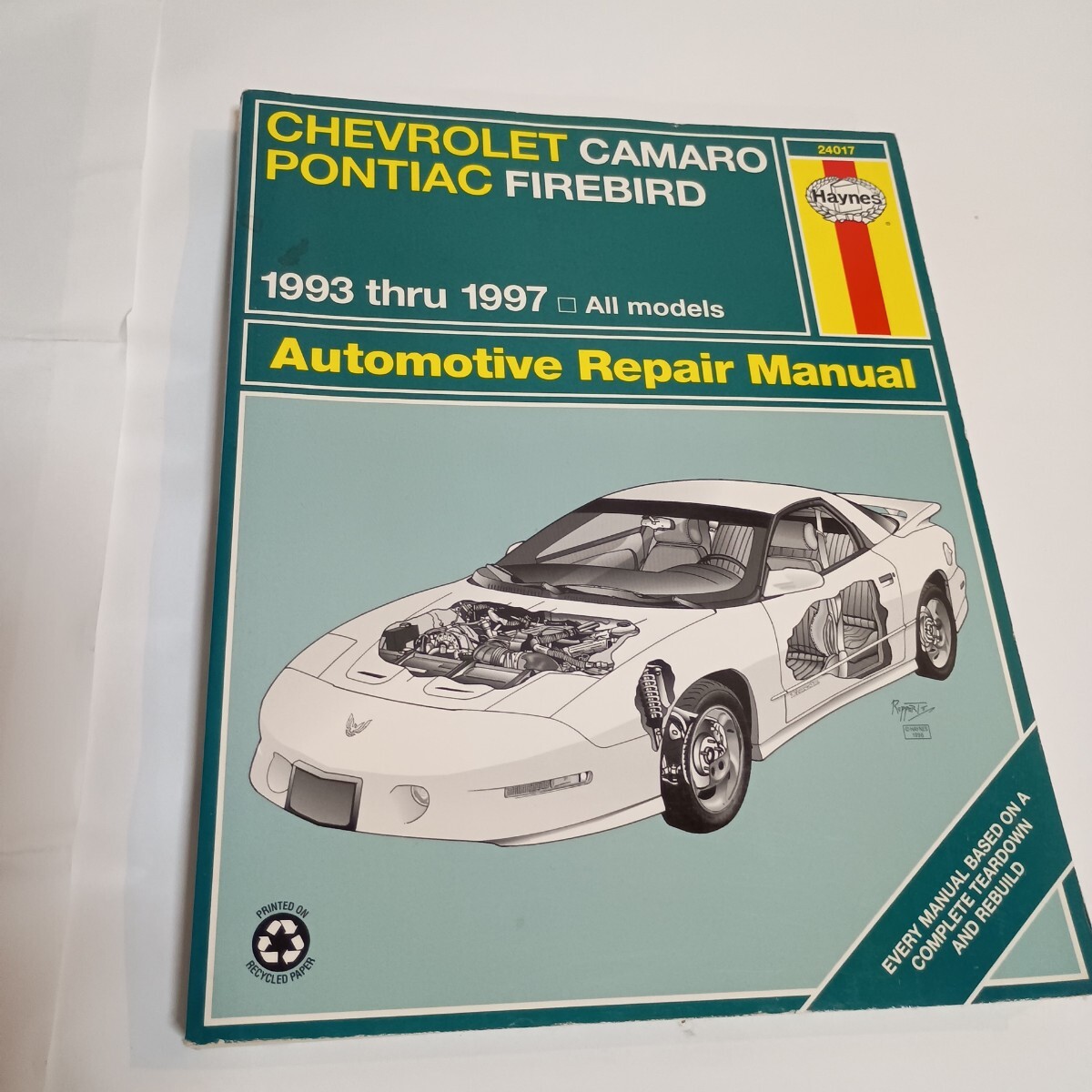Haynes ヘインズ 整備書 シボレー カマロ ポンティアック ファイヤーバード 1993-1997 リペアマニュアル