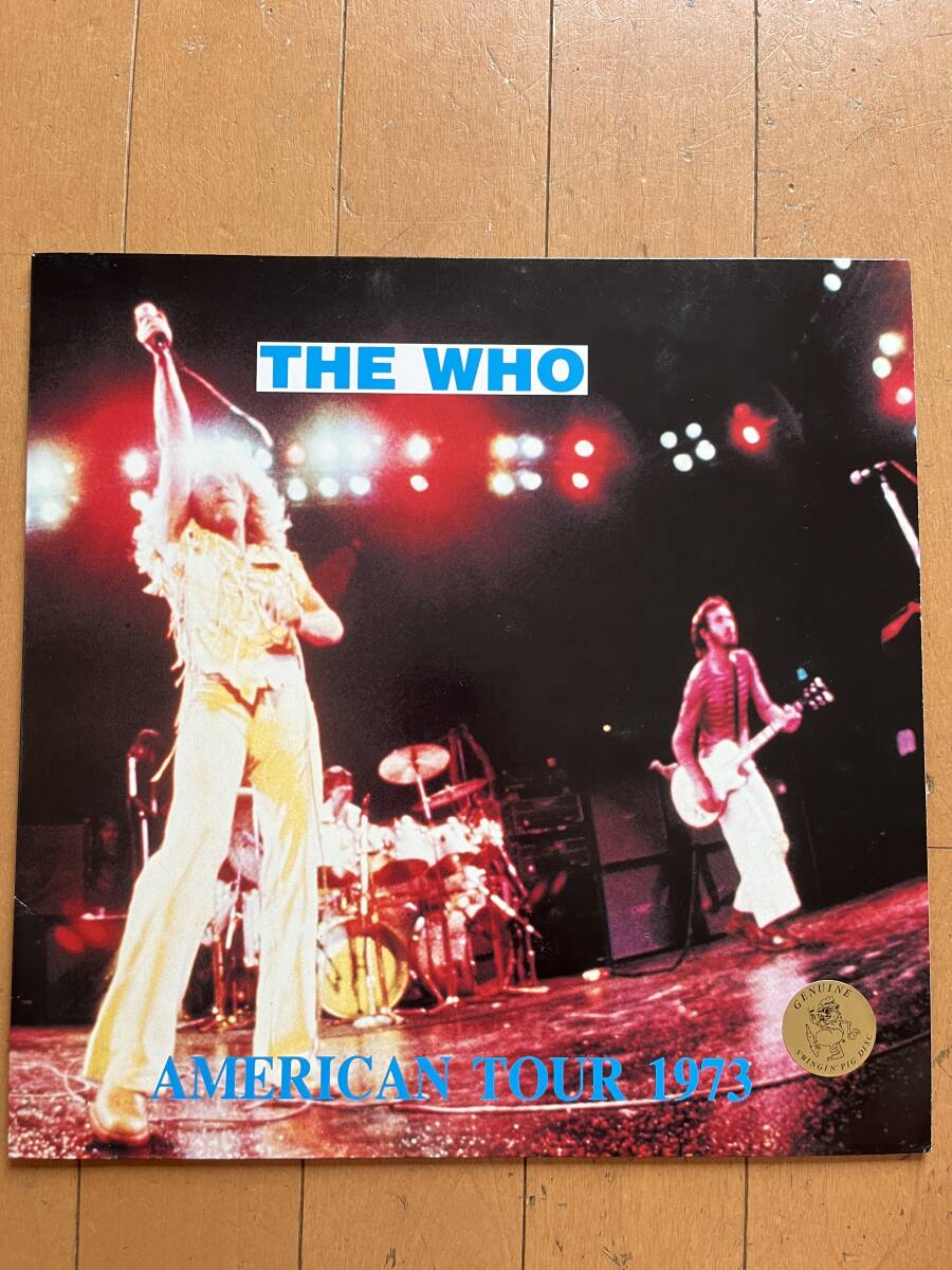 ザ・フー　カラーレコード　The Who American Tour 1973