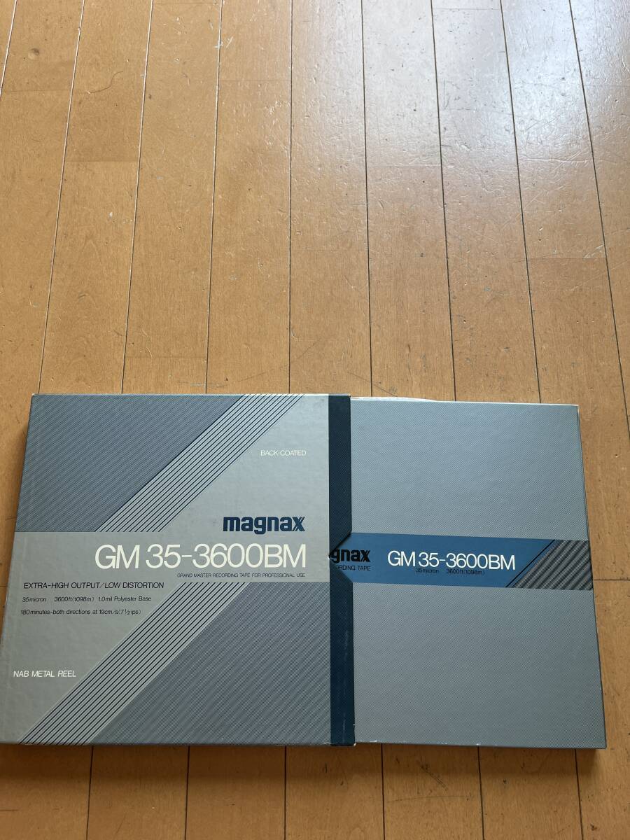 magnax　オープンリールテープ　GM　35-3600BM　⑩