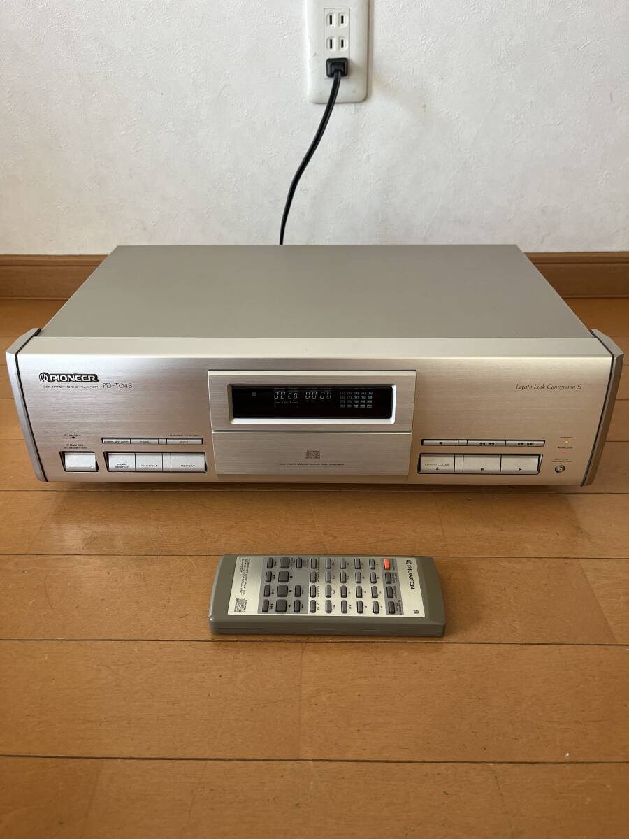 パイオニア　CDプレーヤー　Pioneer　PD-T04S