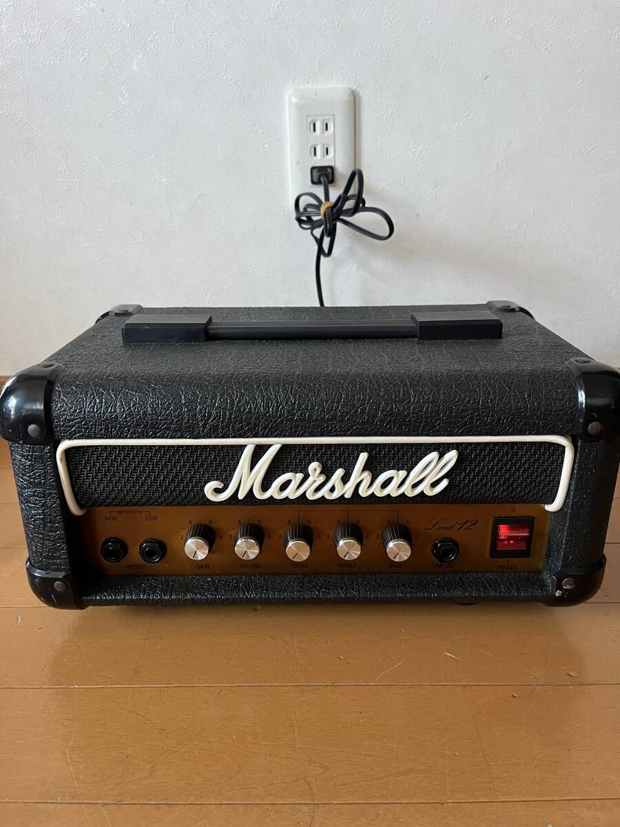 マーシャル　ギターアンプ　ヘッド　Marshall　LEAD 12 ①