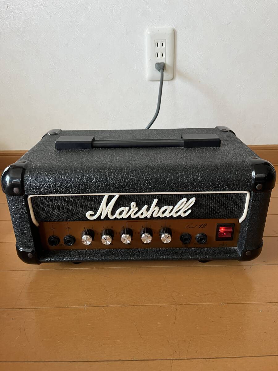 マーシャル　ギターアンプ　ヘッド　Marshall　LEAD 12 　②