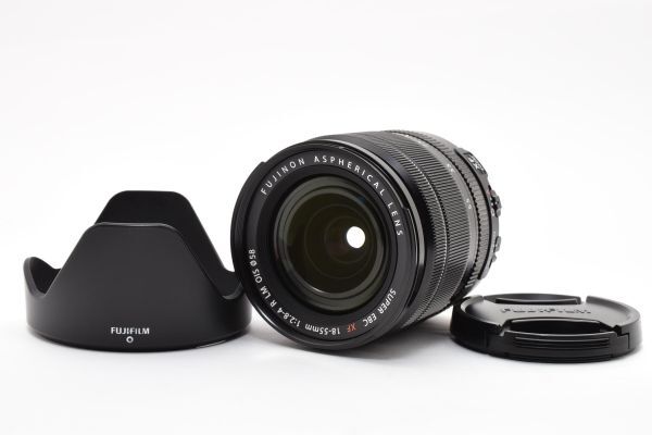★極上品★ フジフィルム　FUJIFILM XF 18-55mm F2.8-4 R LM OIS ★フード付き★ SS1212 #1819