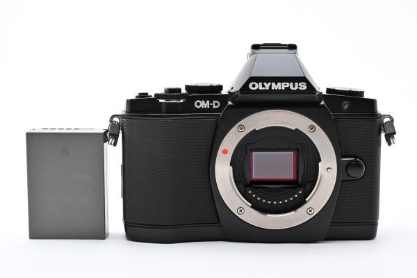 ★美品・ショット数: 8030回★ オリンパス OLYMPUS OM-D E-M5 ボディ ブラック SS1222 #1831