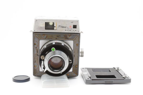 ★良品★ マミヤ MAMIYA Press-S COLOR SEKOR 105mm F3.5 中判カメラ シャッター全速OK SS1241 #1850