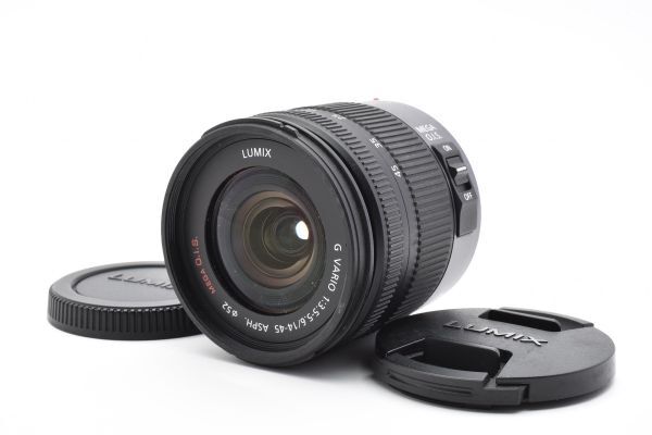 ★美品★ Panasonic パナソニック LUMIX G VARIO 14-45mm F3.5-5.6 ASPH. MEGA O.I.S. SS1235 #1844